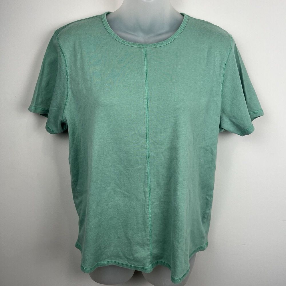 Orvis Short Sleeve Sleeveless Shirt‎ Set Of 3 Green Brown Floral Women's Size M - Picture 13 of 16